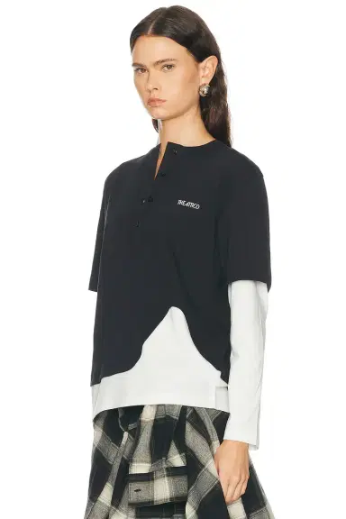 The Attico Layered Tee | Thumbnail 3 The Attico Layered Tee | Thumbnail 3