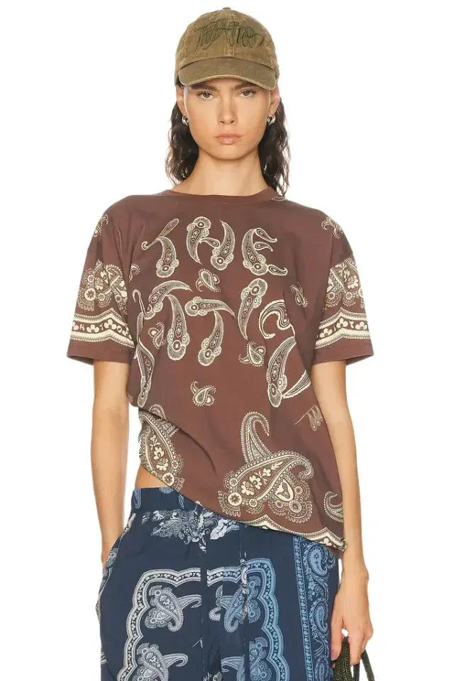 The Attico Paisley T-Shirt