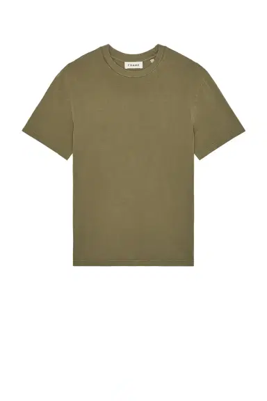 Frame Short Sleeve Light Cotton Tee | Thumbnail 4