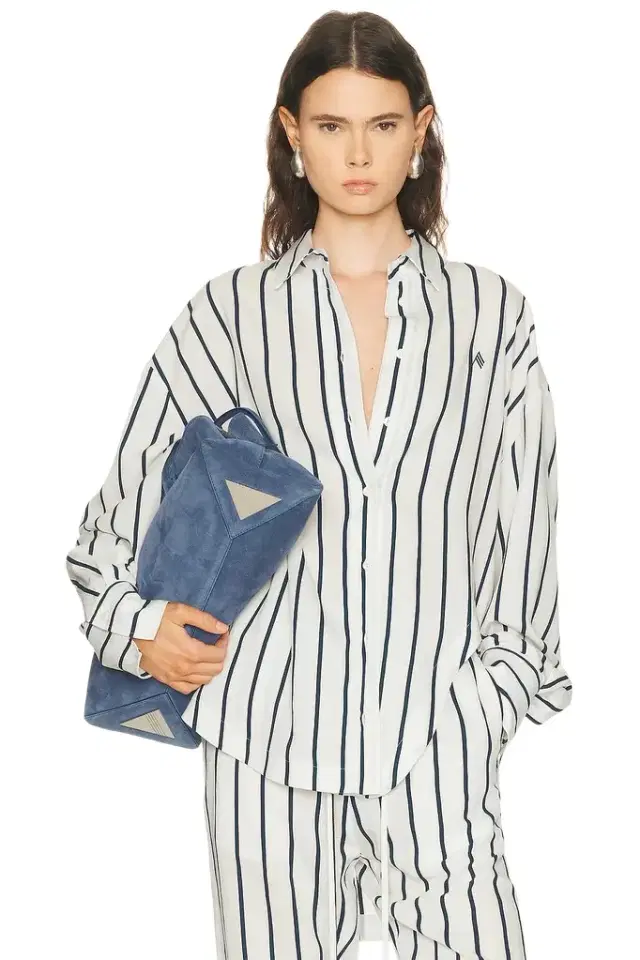 Striped Button Down Shirt