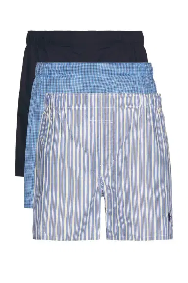 Polo Ralph Lauren Classic Fit Cotton Boxer 3 Pack | Thumbnail 1