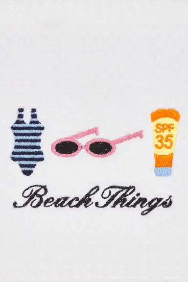 Abbode Beach Things Waffle Pouch | Thumbnail 6