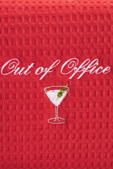 Abbode Out Of Office Martini Waffle Pouch | Thumbnail 6