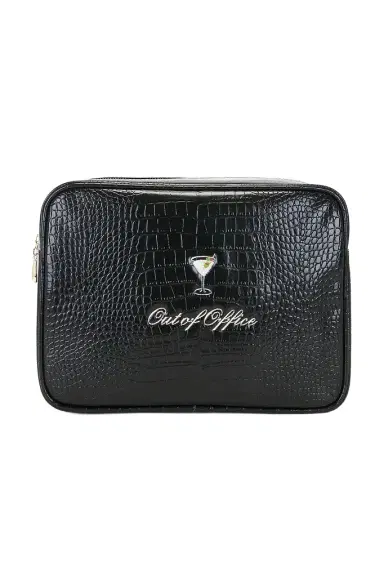 Abbode Out Of Office Martini Croc Pouch | Thumbnail 1