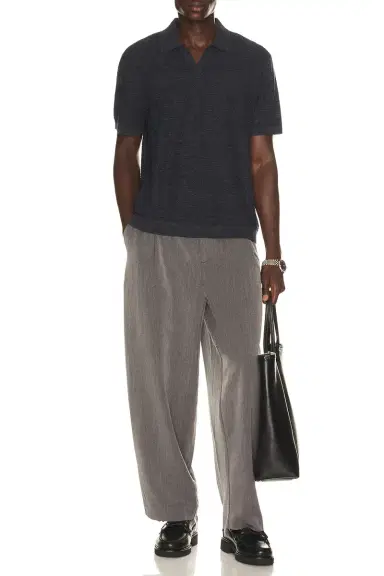 Theory Brenan Pacific Linen Polo | Thumbnail 3