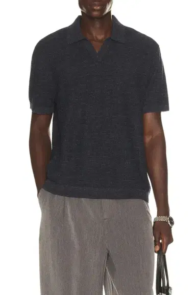 Theory Brenan Pacific Linen Polo | Thumbnail 1
