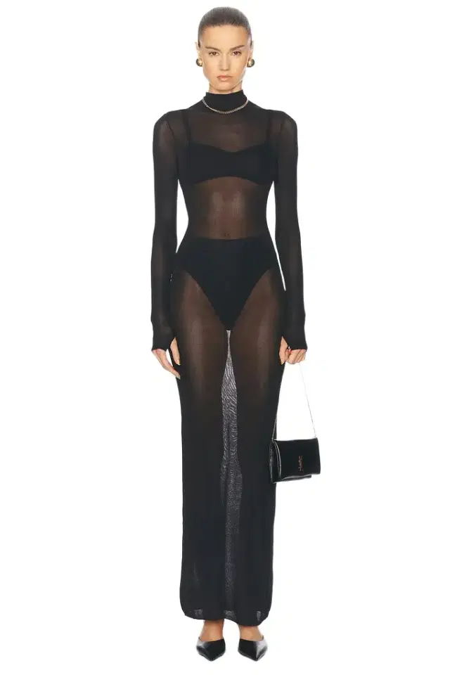 L'Academie Reyes Maxi Knit Dress