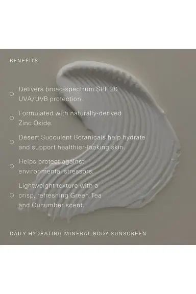 Oak Essentials Daily Hydrating Mineral Body Sunscreen SPF 30 | Thumbnail 4 Oak Essentials Daily Hydrating Mineral Body Sunscreen SPF 30 | Thumbnail 4