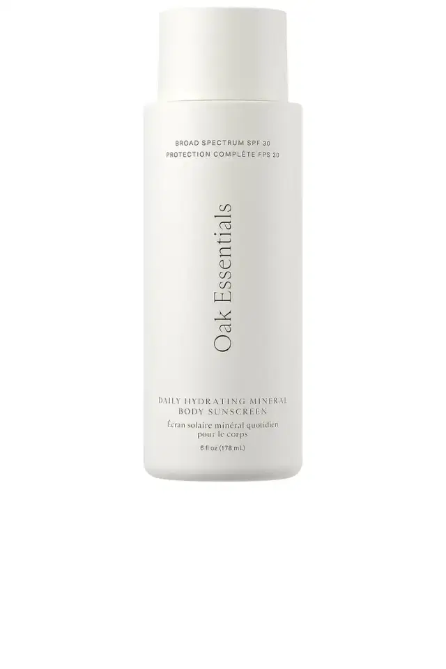 Oak Essentials Daily Hydrating Mineral Body Sunscreen SPF 30