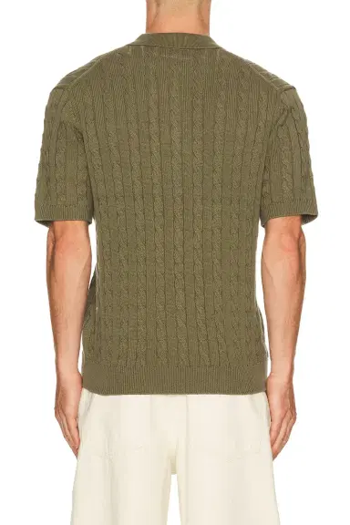 Beams Plus Knit Polo Cable | Thumbnail 2