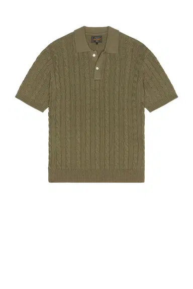 Beams Plus Knit Polo Cable | Thumbnail 4