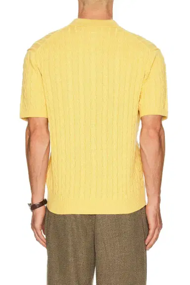 Beams Plus Knit Polo Cable | Thumbnail 2