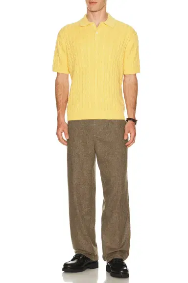 Beams Plus Knit Polo Cable | Thumbnail 3