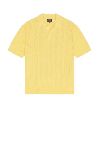 Beams Plus Knit Polo Cable | Thumbnail 4
