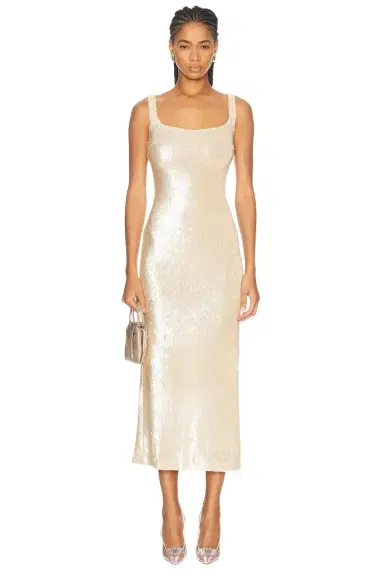 L'Academie Ceci Sequin Midi Dress | Thumbnail 1