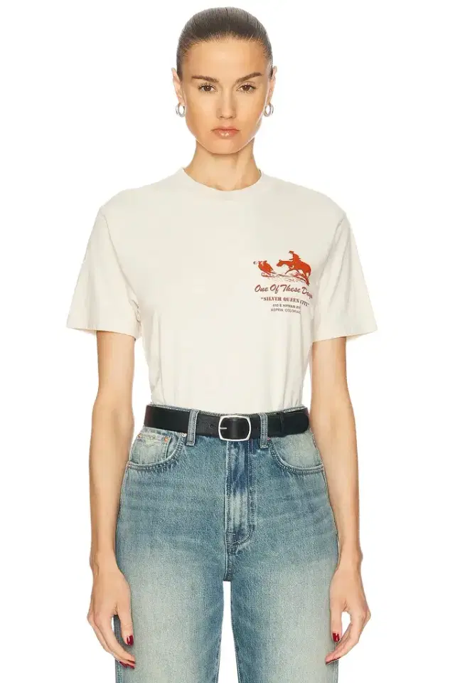ONE OF THESE DAYS x FWRD Silver Queen City Tee