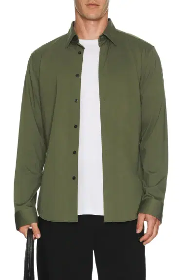 Theory Sylvain Structure Knit Shirt | Thumbnail 1