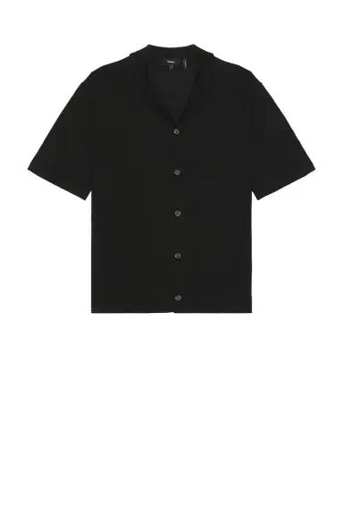 Theory Regal Merino Relaxed Button Down | Thumbnail 4