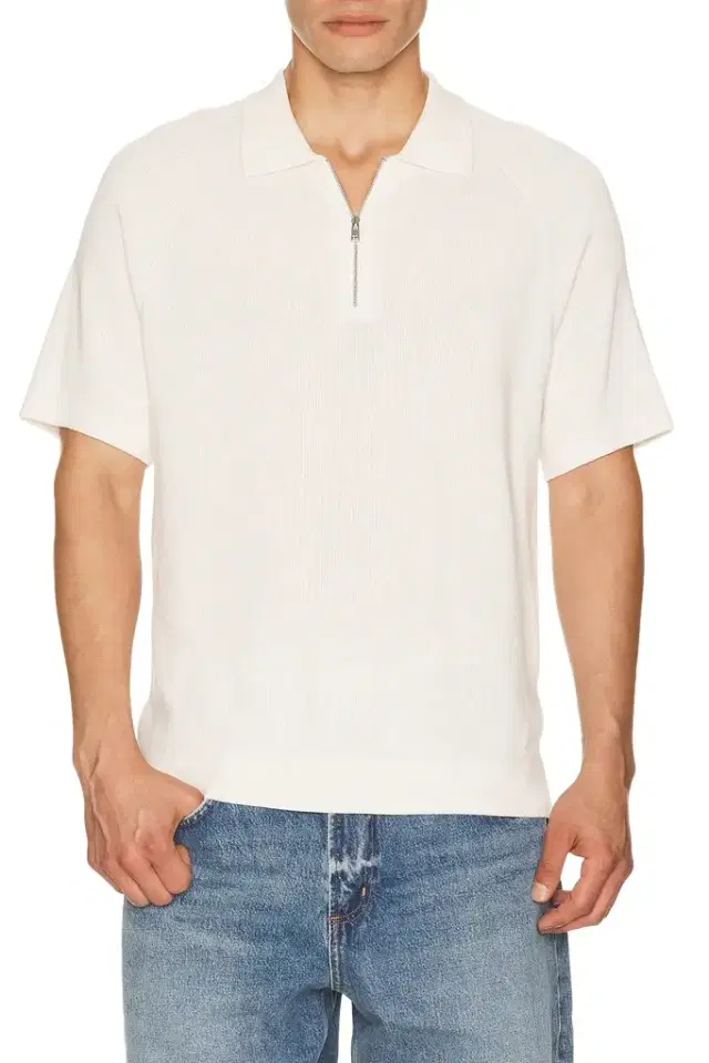 Theory Short Sleeve Zip Polo