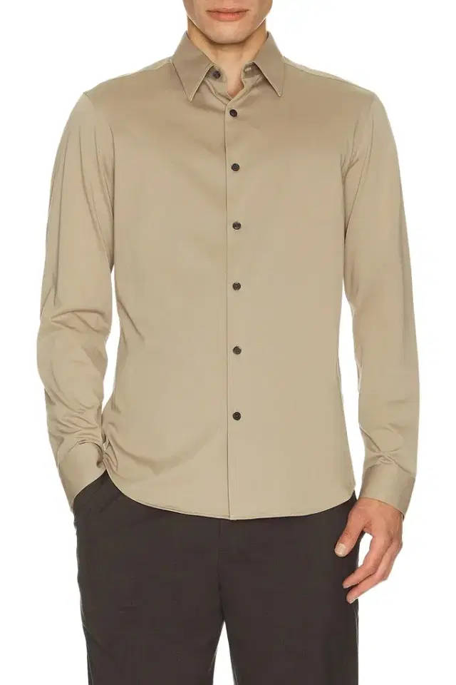 Theory Sylvain Structure Knit Shirt