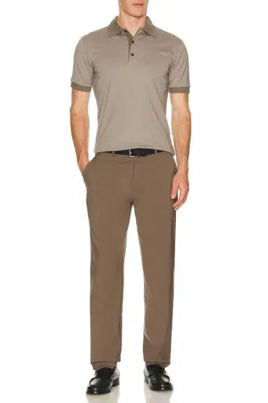 Theory Mod Jacquard Geo Polo | Thumbnail 3