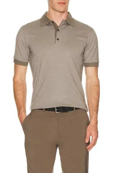 Theory Mod Jacquard Geo Polo | Thumbnail 1