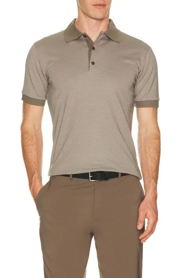 Theory Mod Jacquard Geo Polo