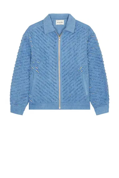 Pas Une Marque Cut Through Denim Jacket | Thumbnail 4