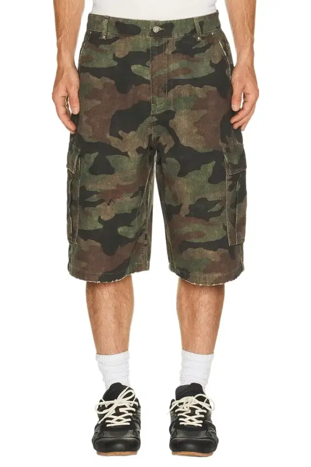 Represent Camo Cargo Short