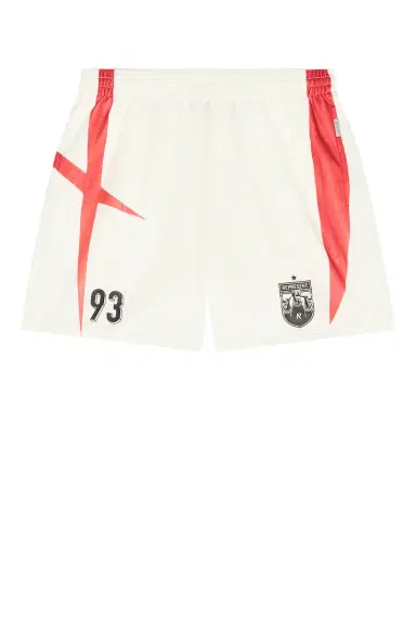 Represent Printed Spike Football Shorts | Thumbnail 6