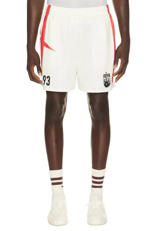 Represent Printed Spike Football Shorts