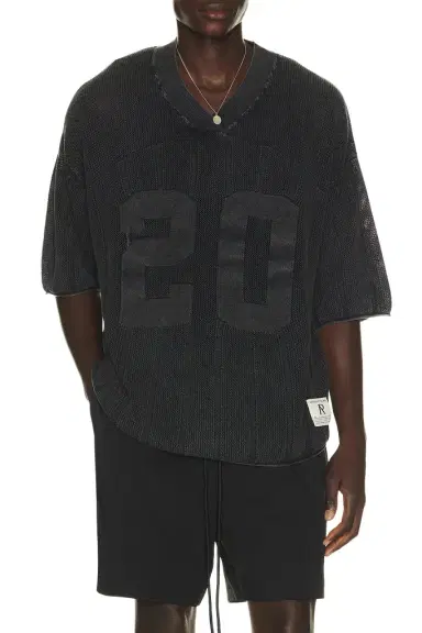 Represent Knitted Varsity Jersey | Thumbnail 1
