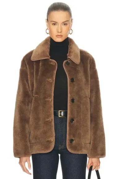 Citizens of Humanity Astrid Sherpa Jacket | Thumbnail 1 Citizens of Humanity Astrid Sherpa Jacket | Thumbnail 1