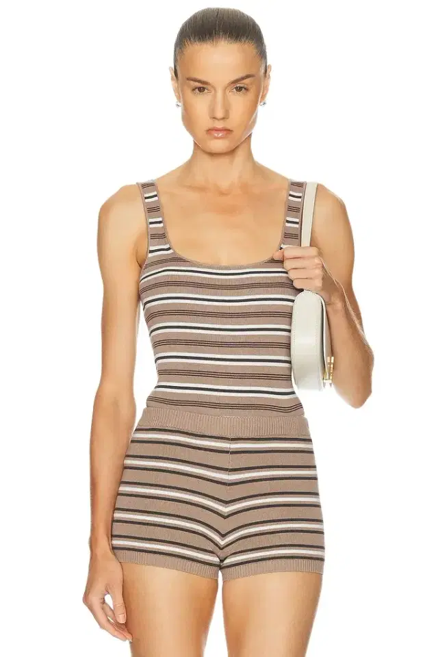 Cydnee Striped Knit Tank