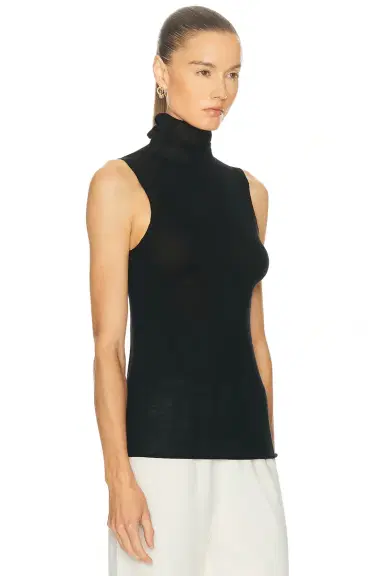 EAVES Alaska Sleeveless Knit Mockneck | Thumbnail 2