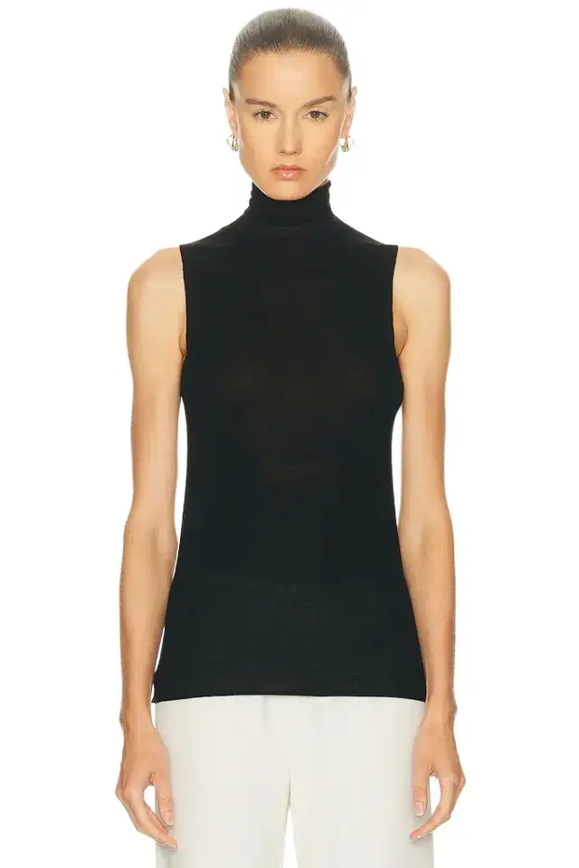 EAVES Alaska Sleeveless Knit Mockneck