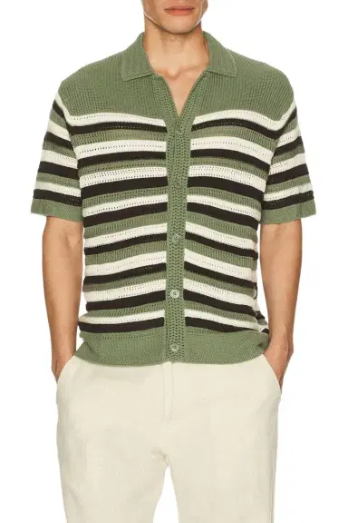NN07 Lars Polo Cardigan | Thumbnail 1