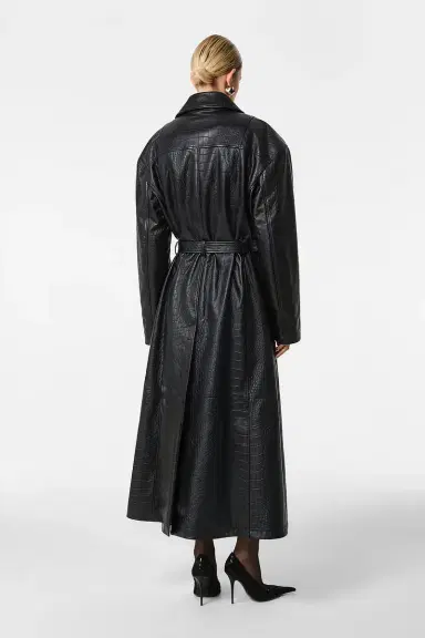 REVOLVE LOS ANGELES Nikita Leather Coat | Thumbnail 2