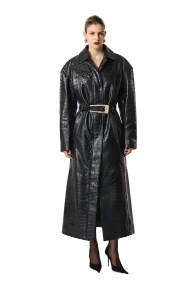 REVOLVE LOS ANGELES Nikita Leather Coat | Thumbnail 1