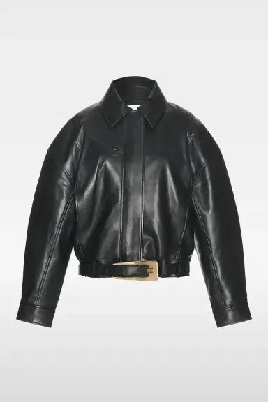 REVOLVE LOS ANGELES Kova Leather Jacket | Thumbnail 5