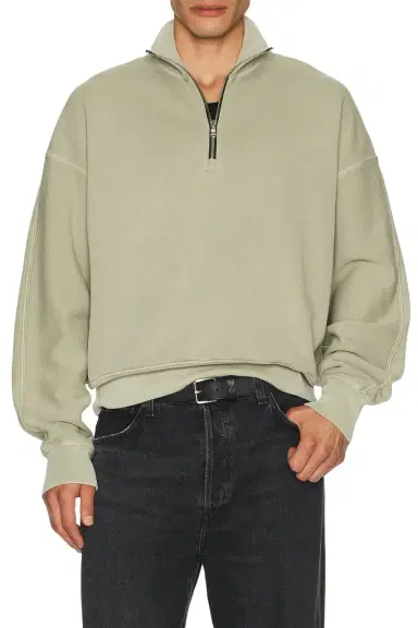 AGOLDE Idris Quarter Zip | Thumbnail 1