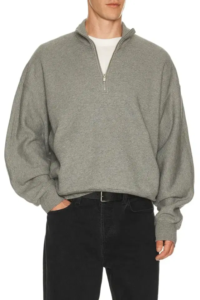 AGOLDE Idris Quarter Zip Sweater