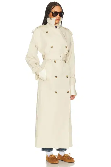 Helsa Classic Oversized Trench | Thumbnail 4 Helsa Classic Oversized Trench | Thumbnail 4
