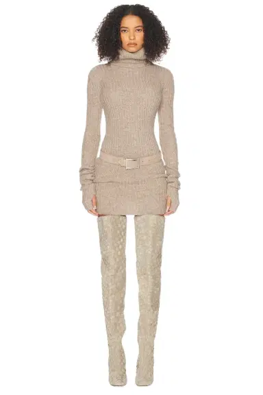 Helsa Lauren Mini Knit Dress | Thumbnail 1