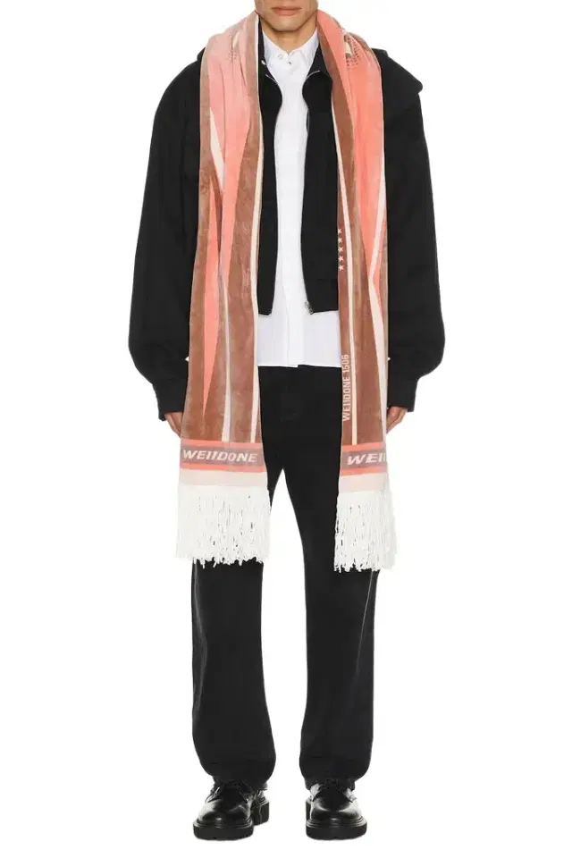 We11Done Sporty Scarf Harrington Jacket