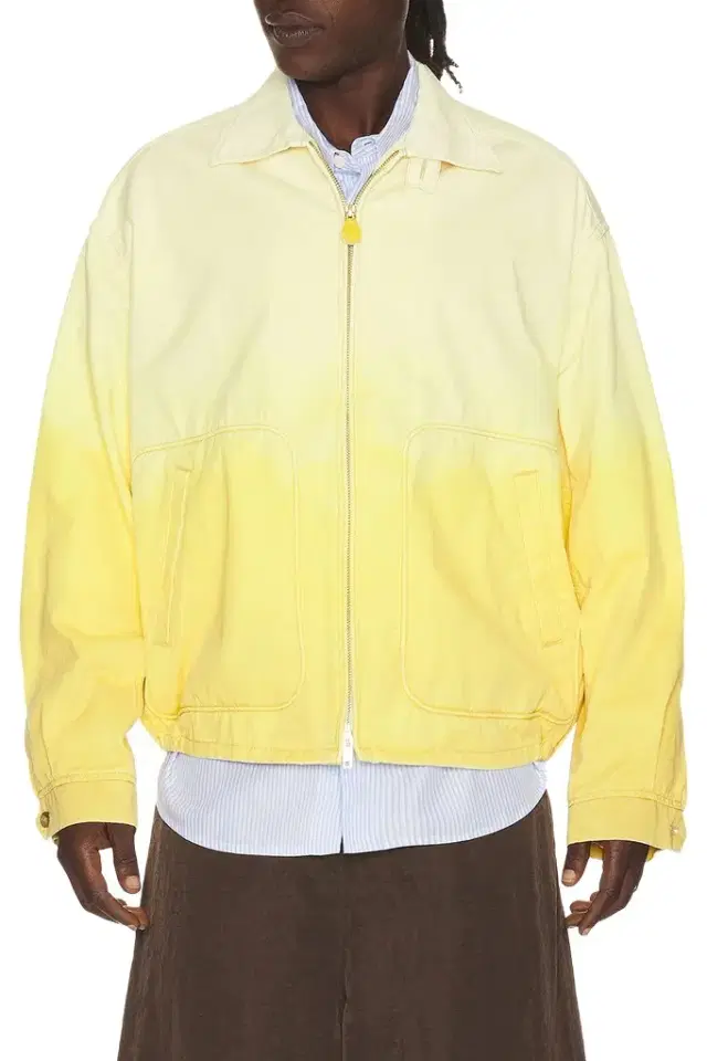 Beams Plus Short Blouson Gradation Print