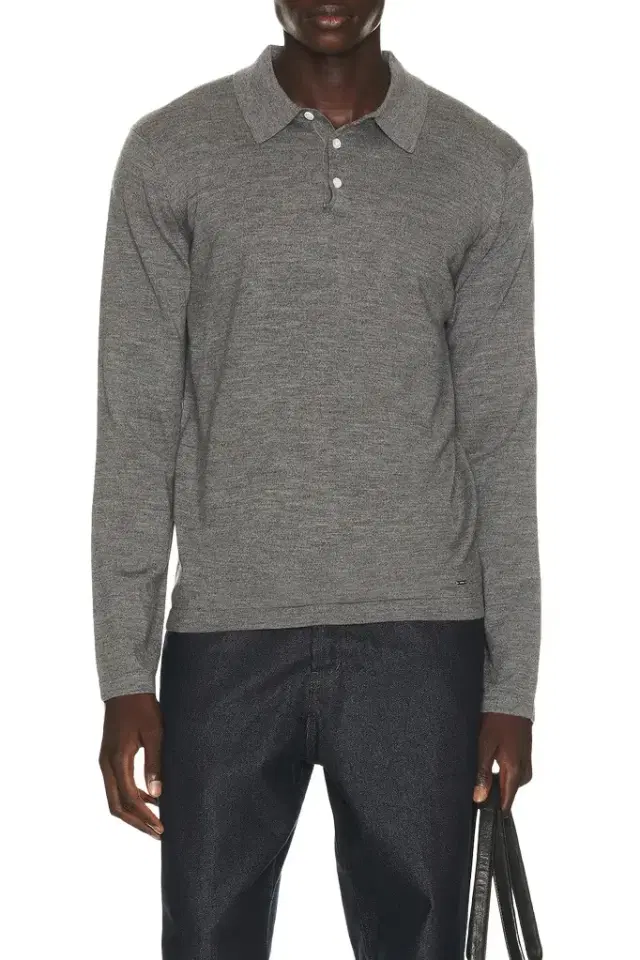 Simkhai Reynolds Long Sleeve Polo