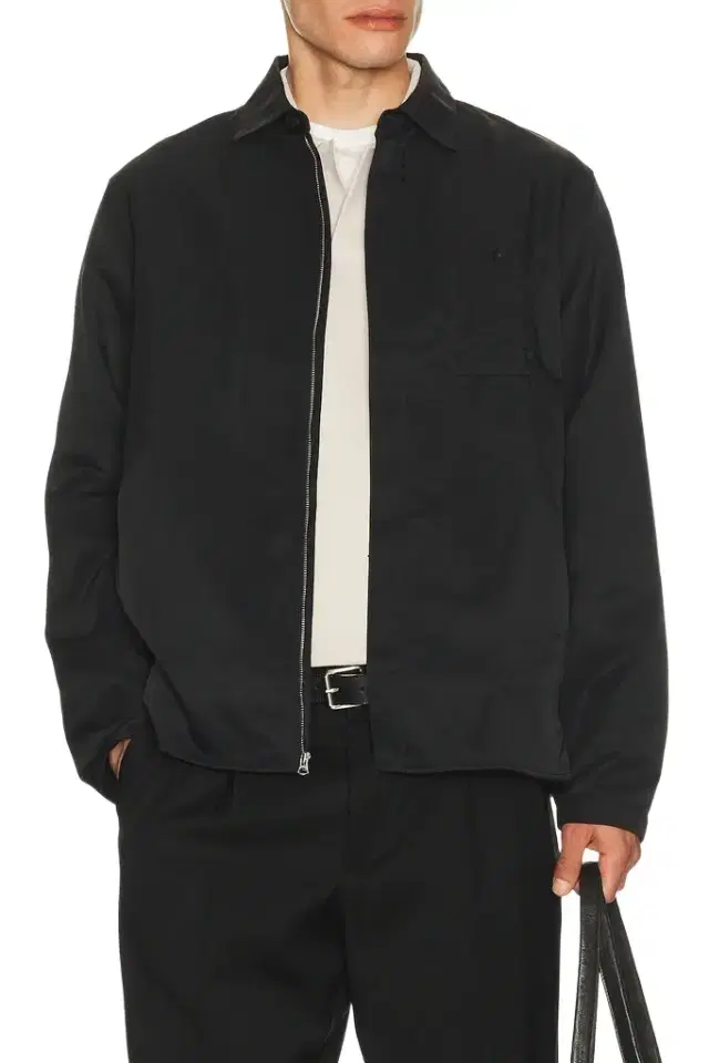 rag & bone Karl Nylon Zip Shirt Jacket