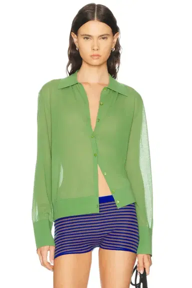 Frame The Collared Cardigan | Thumbnail 1 Frame The Collared Cardigan | Thumbnail 1