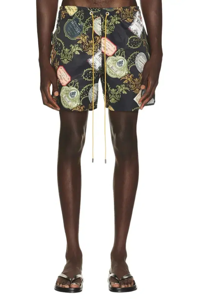 Rhude Vin Bandana Print Swim Shorts